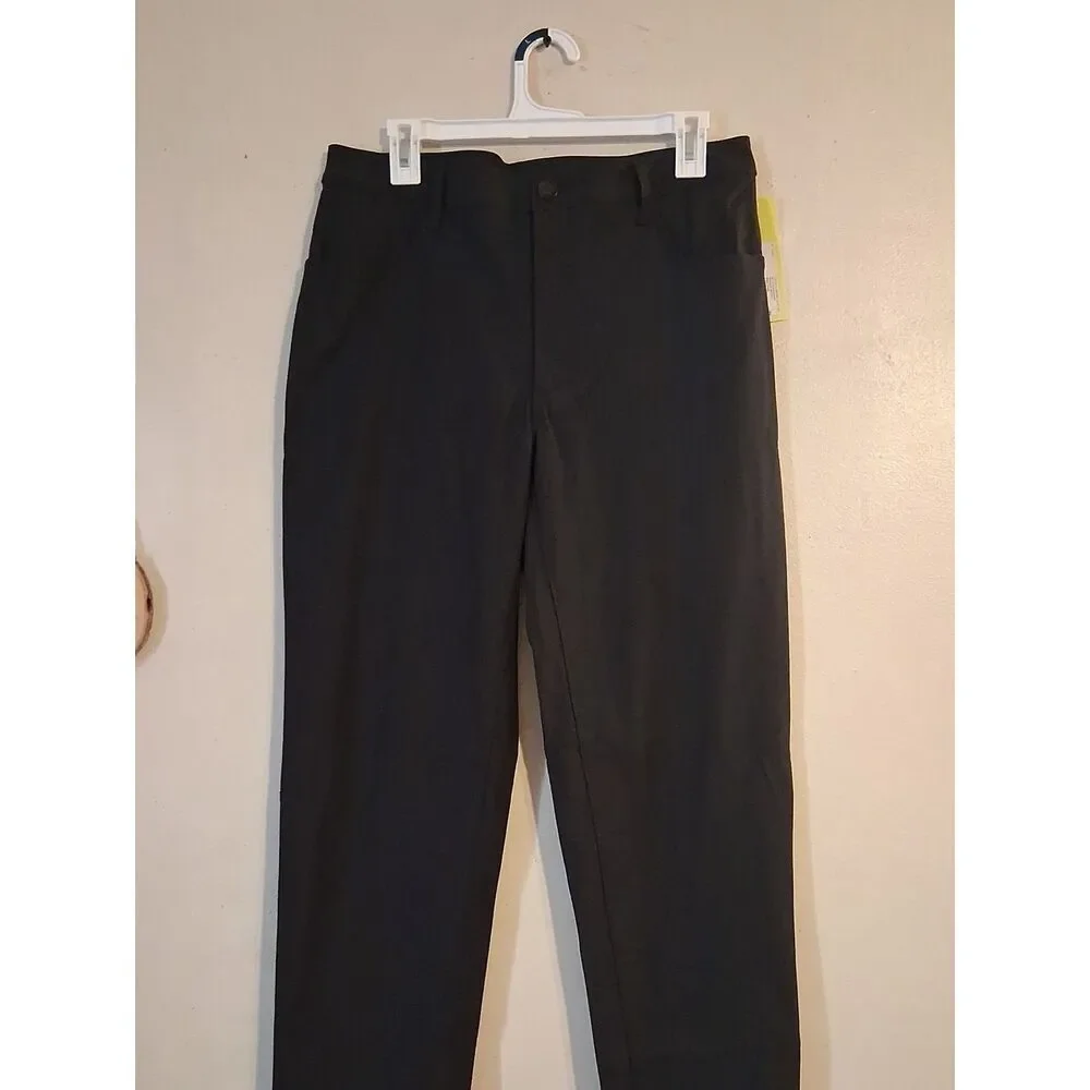 All In Motion 360 Lifestyle Relaxed Fit 5 Pocket Pants. Black 34x30 New